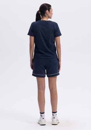 Ef444 Kadın Çok Renkli Baskılı T-shirt - 3