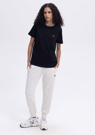 Ef174-1 Kadın Siyah Baskılı T-shirt - 2