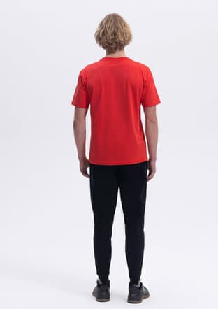Em459 Erkek Kırmızı Baskılı T-shirt - 3