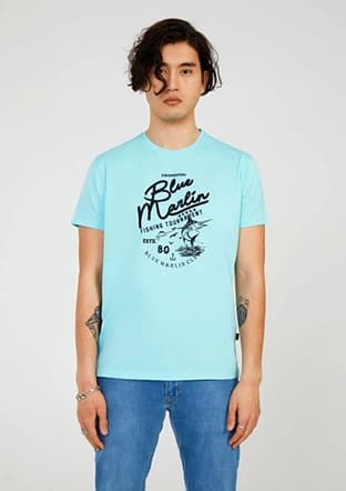 Tc7111 Erkek Çok Renkli Baskılı T-shirt - 1