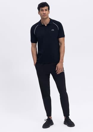 Em407 Erkek Siyah Polo Yaka T-shirt - 2