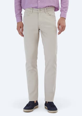 Pant-2113 Erkek Bej Pantolon - 2