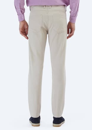 Pant-2113 Erkek Bej Pantolon - 3