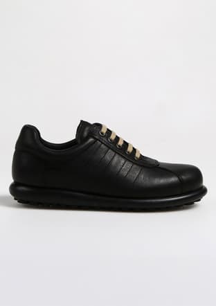 16002-317 Erkek Siyah Casual Ayakkabı - 1