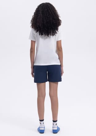 Ef448 Kadın Beyaz Baskılı T-shirt - 3