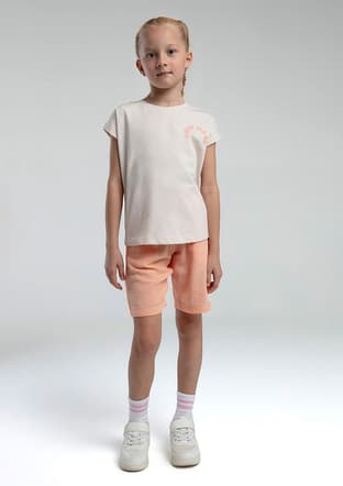 Rp3626-2 Kız Çocuk Bej Pijama - 1