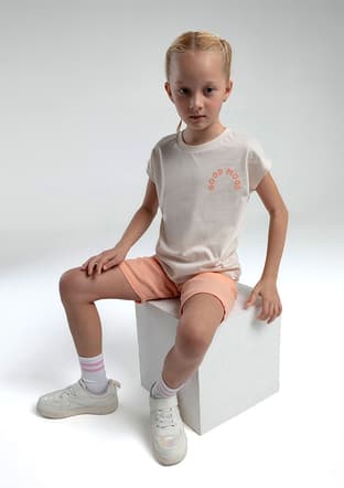 Rp3626-2 Kız Çocuk Bej Pijama - 2