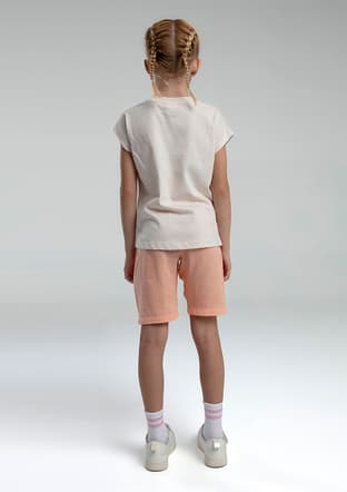 Rp3626-2 Kız Çocuk Bej Pijama - 3