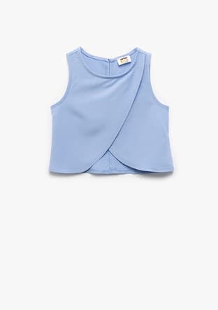 5Skg60014Aw Kız Çocuk Mavi Bluz - 1