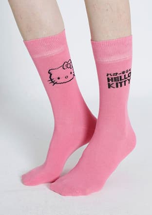 Roz-88/3 Kız Çocuk Pembe Soket Çorap - 3