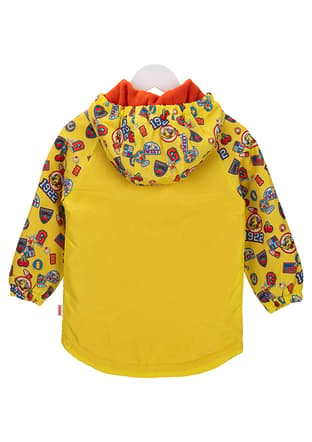 Out01F Unisex Çocuk Sarı Mont - 2