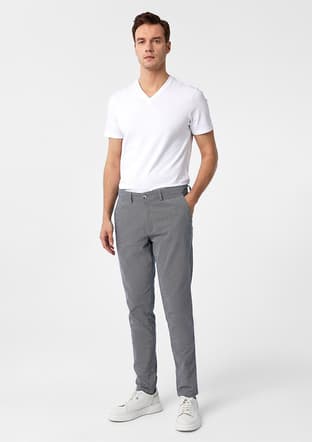 Pn2020500681 Erkek Lacivert Pantolon - 1