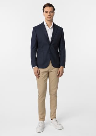 Ct2021600392 Erkek Lacivert Ceket - 2