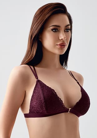3383260000 Kadın Bordo Bralet - 2