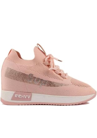 25Y326-5 Pm Kadın Pembe Casual Ayakkabı - 1
