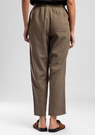262 Lcf 221001 Kadın Bej Pantolon - 3