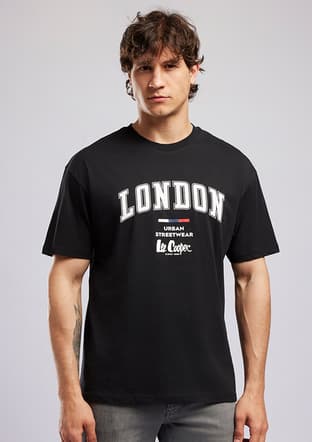 262 Lcm 242021 Erkek Siyah O Yaka T-shirt - 1