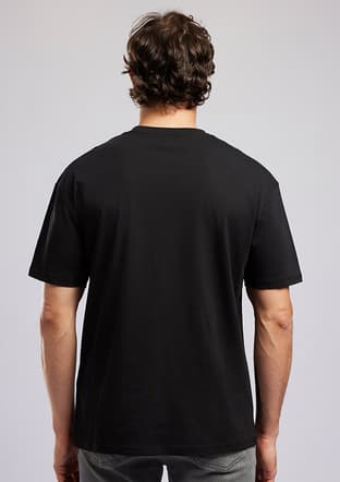 262 Lcm 242021 Erkek Siyah O Yaka T-shirt - 2