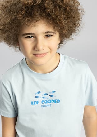 262 Lcb 242010 Erkek Çocuk Mavi O Yaka T-shirt - 3