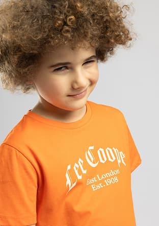 262 Lcb 242002 Erkek Çocuk Turuncu O Yaka T-shirt - 3