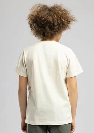 262 Lcb 242002 Erkek Çocuk Beyaz O Yaka T-shirt - 2