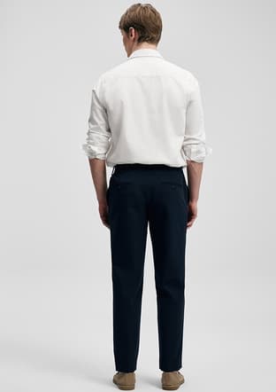 111190369 Erkek Lacivert Pantolon - 3