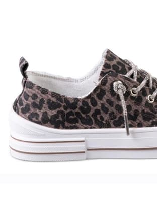26Y281-3 Gm Kadın Gri Sneaker - 2