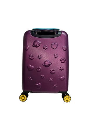 7572323140600 Unisex Çocuk Mor Valiz - 3