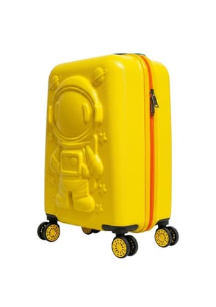 7572323141218 Unisex Çocuk Sarı Valiz - 2