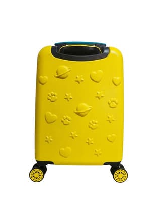 7572323141218 Unisex Çocuk Sarı Valiz - 3