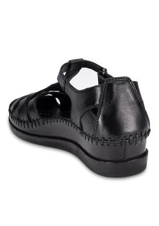 Larnı-G Zenne Sandal Kadın Siyah Sandalet - 3