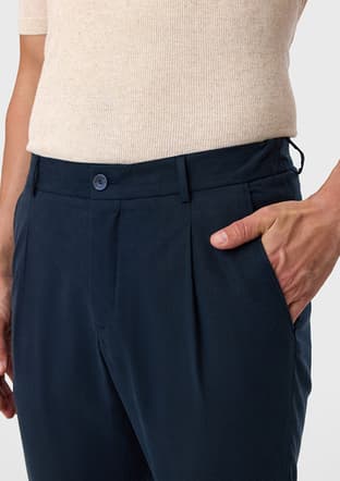 B35S31041 Erkek Lacivert Pantolon - 3