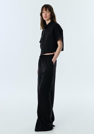 Ts1260003262 Kadın Siyah Pantolon - 2