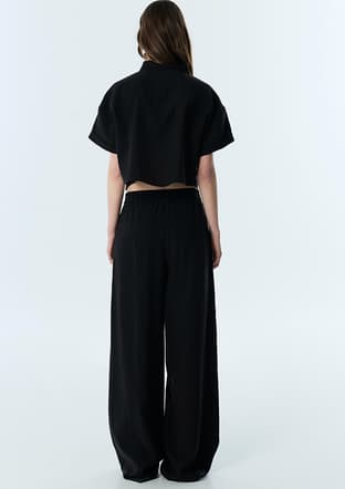 Ts1260003262 Kadın Siyah Pantolon - 3
