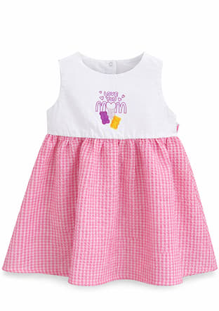 S26G1Elb203 Kız Çocuk Pembe Elbise - 2