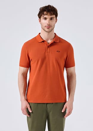 6Sm5044 Erkek Çok Renkli Polo Yaka T-shirt - 1
