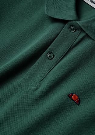 6Sm5044 Erkek Yeşil Polo Yaka T-shirt - 3