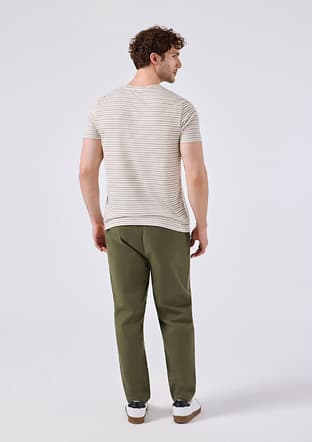 6Sm5021 Erkek Bej T-shirt - 3