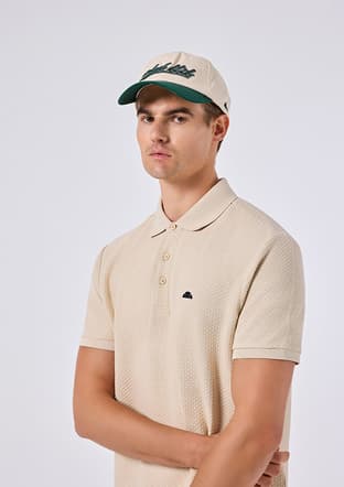 6Sm5010 Erkek Bej Polo Yaka T-shirt - 2