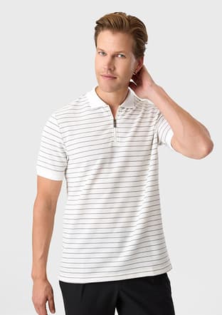 Bts1006500000 Erkek Beyaz Polo Yaka T-shirt - 2