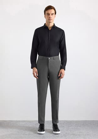Spn2016600002 Erkek Siyah Pantolon - 1