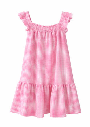 S26G1Elb204 Kız Çocuk Pembe Elbise - 2