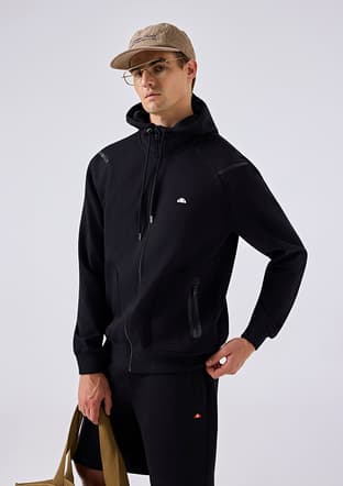 6Sm1004 Erkek Siyah Sweatshirt - 1