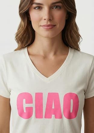 15371774 Kadın V Yaka T-Shirt - 2