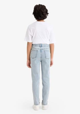 F8478A8Dfa1 Erkek Çocuk Mavi Jean Pantolon - 3