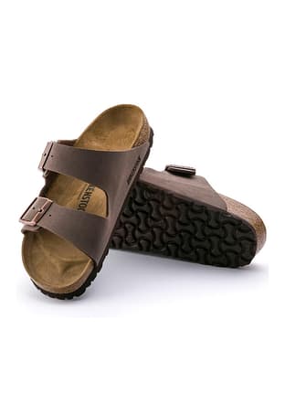 151183 Unisex Yetişkin Kahverengi Terlik - 2