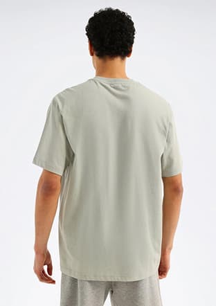 A10220403007010 Erkek Yeşil Kısa Kol T-shirt - 2