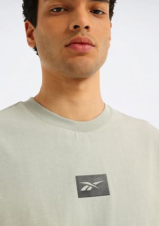 A10220403007010 Erkek Yeşil Kısa Kol T-shirt - 3