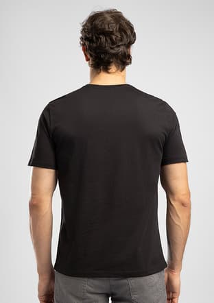 262 Lcm 242034 Erkek Siyah O Yaka T-shirt - 2