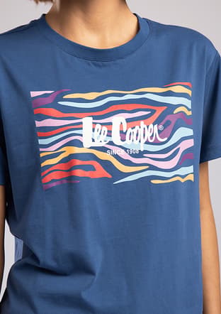 262 Lcf 242013 Kadın Lacivert O Yaka T-shirt - 3